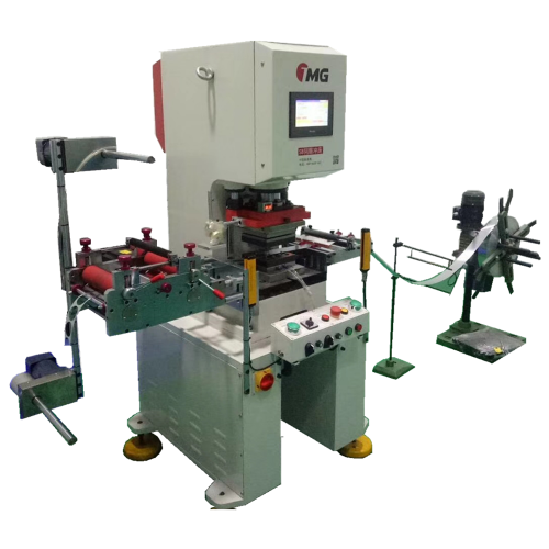 Die-cutting machine with waste